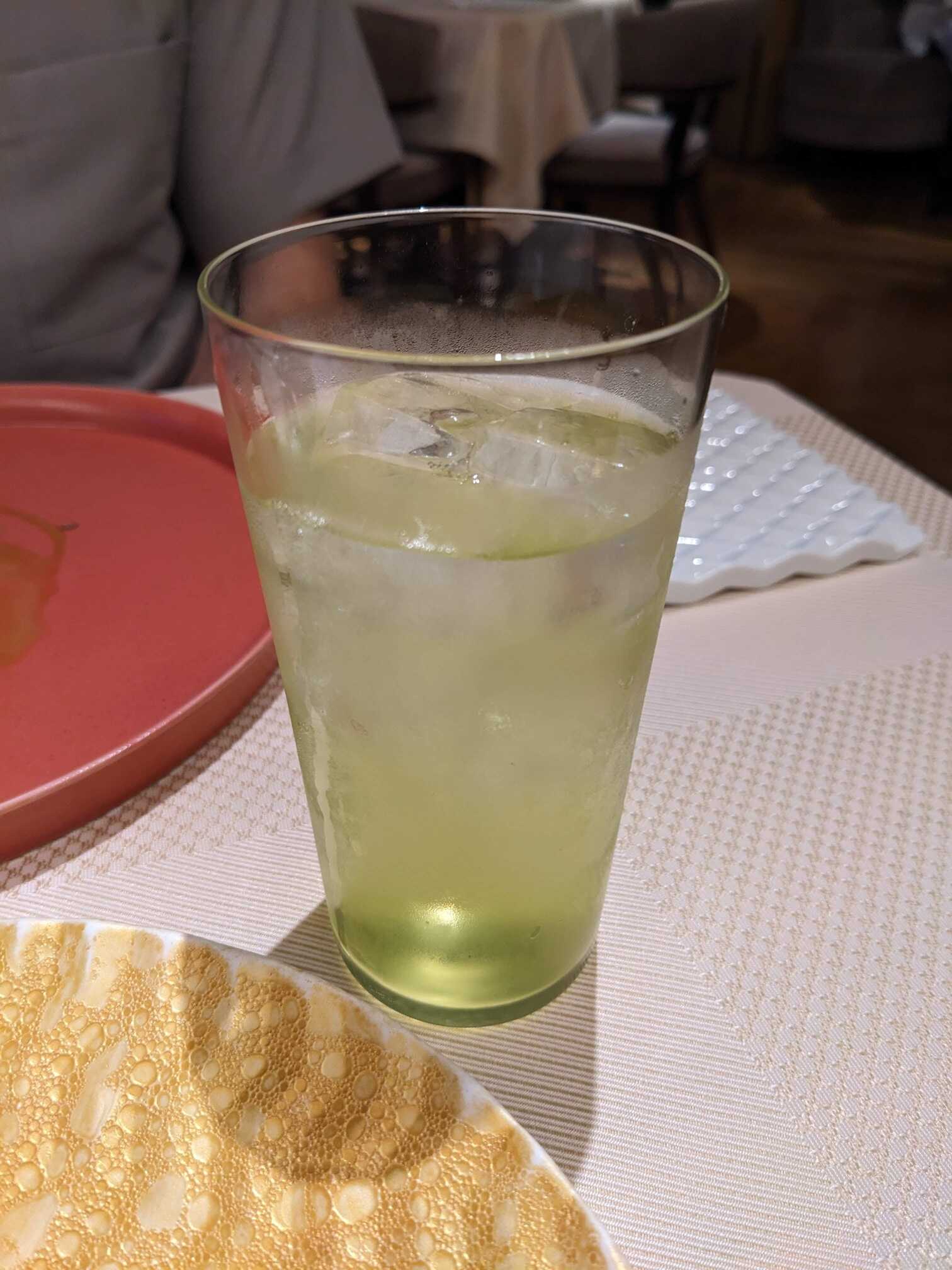 Homemade basilcello