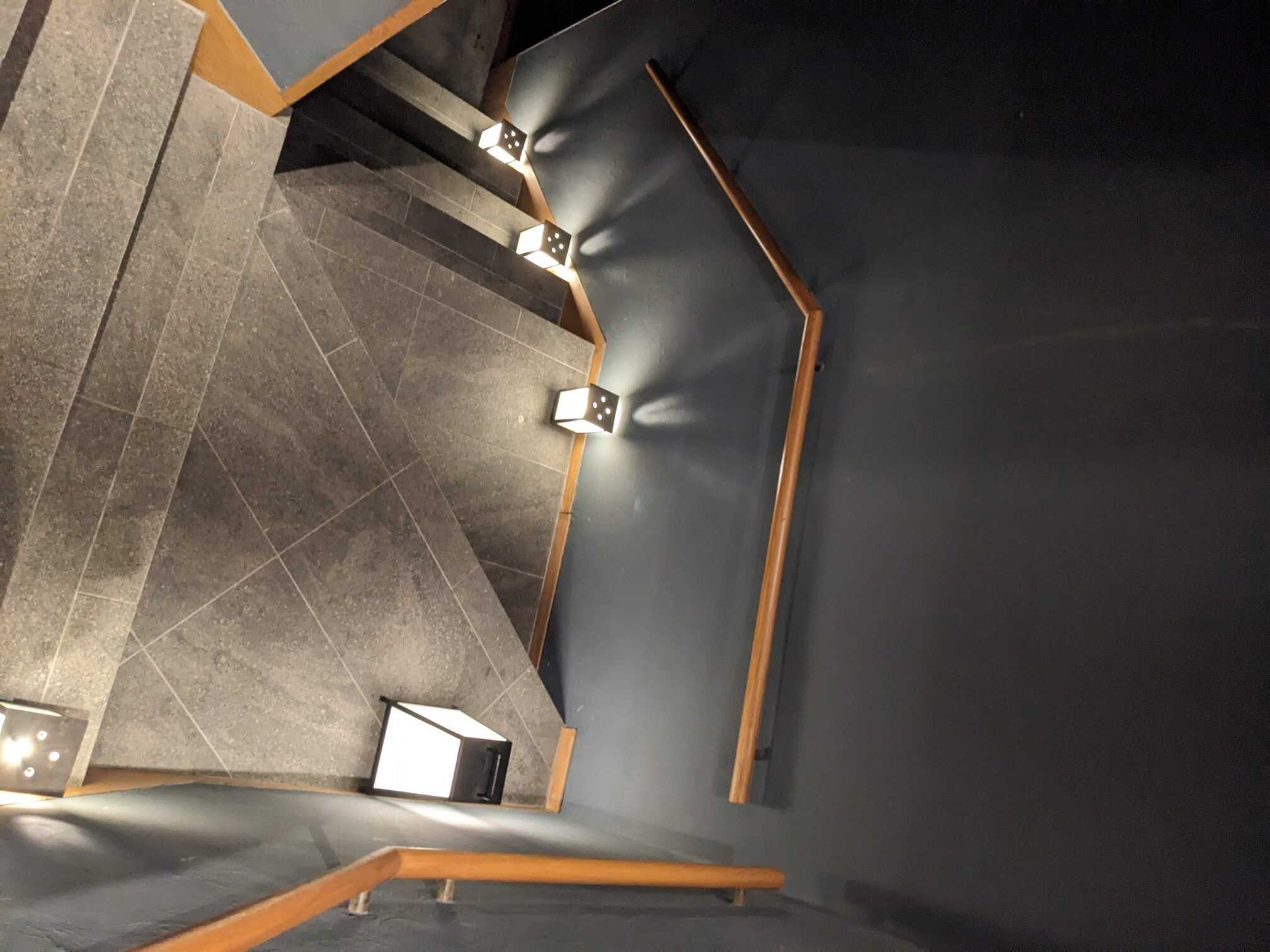 Nice looking staircase to a Ginza restaurant we weren't welcome in :_)
