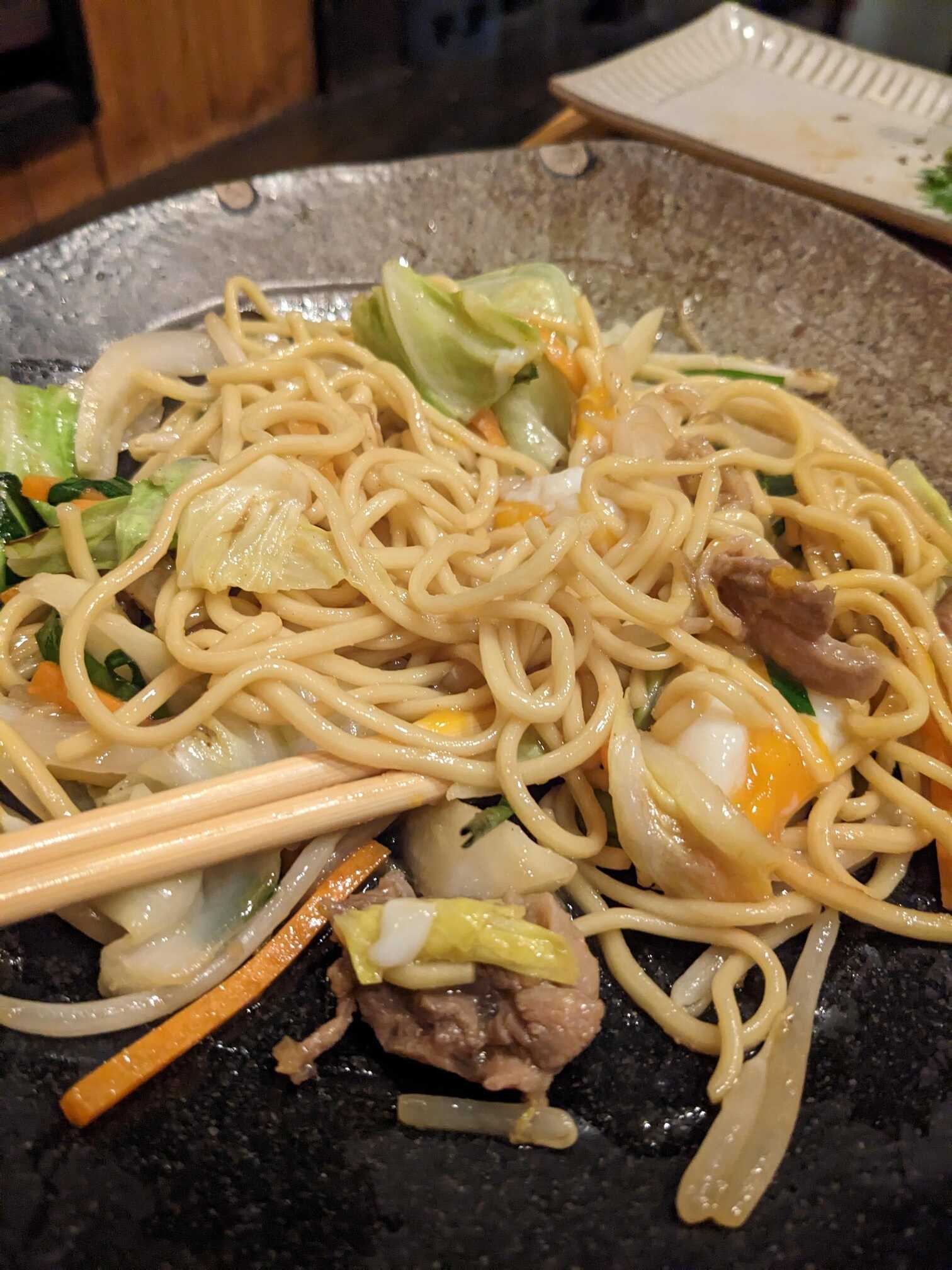 Okayaman yakisoba kind of thing