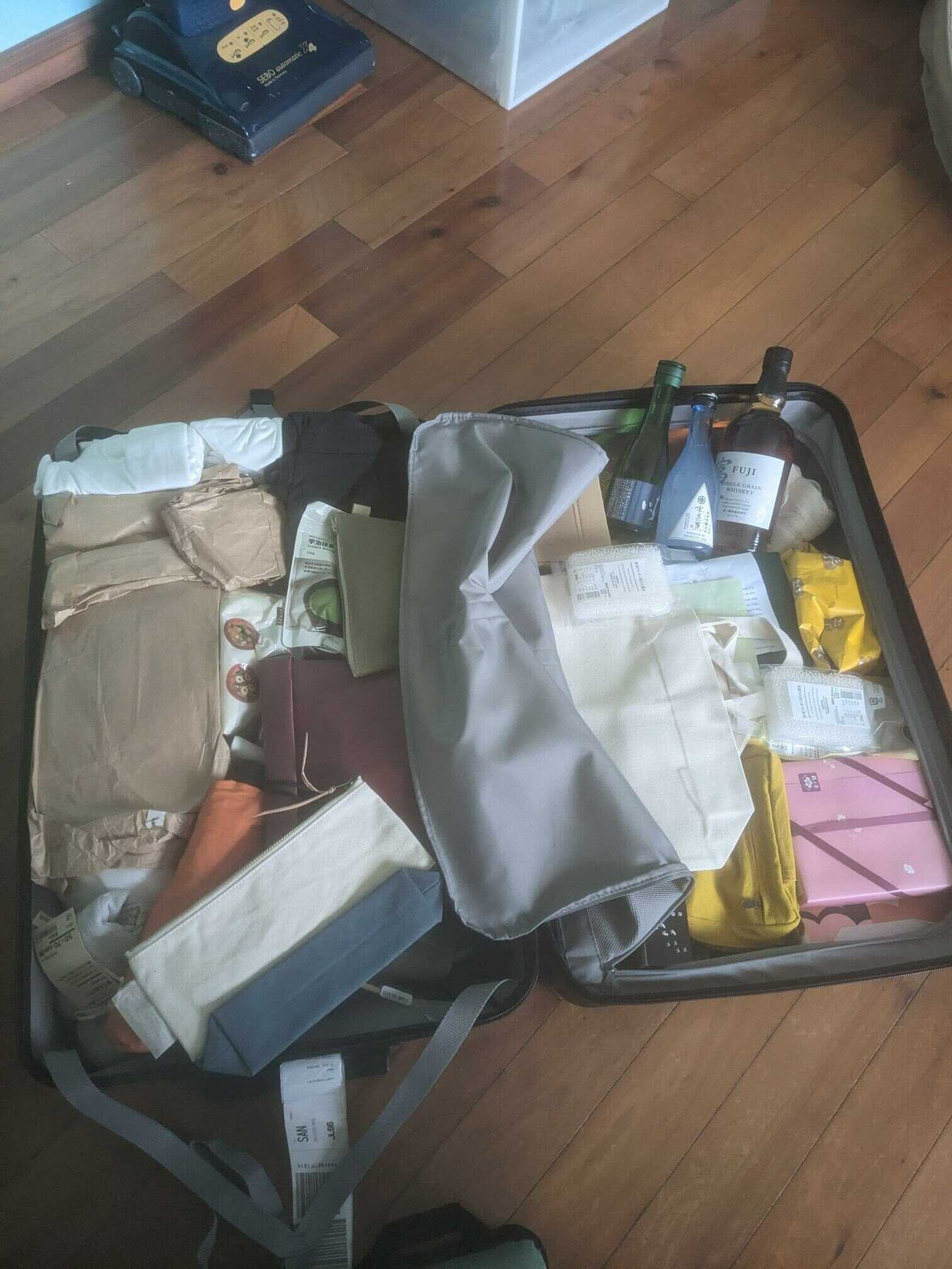 Full suitcase haul of goodies