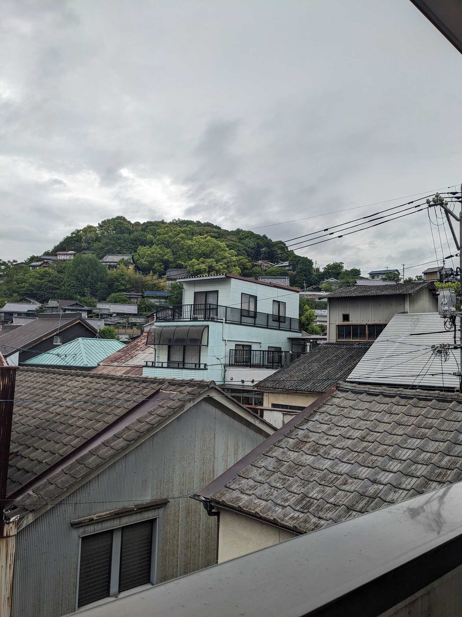 View from our Onomichi AirBnB