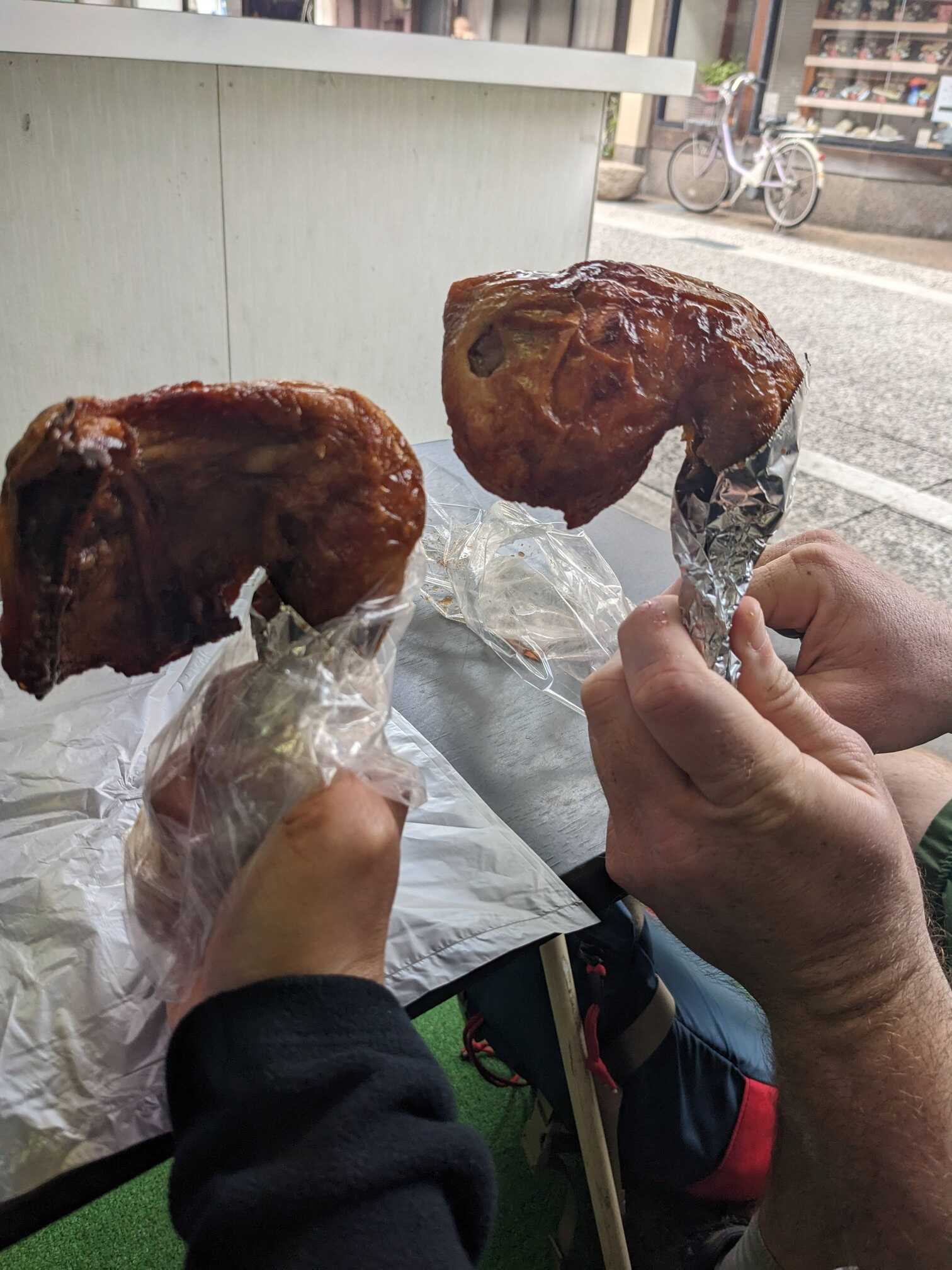 Street chicken thighs
