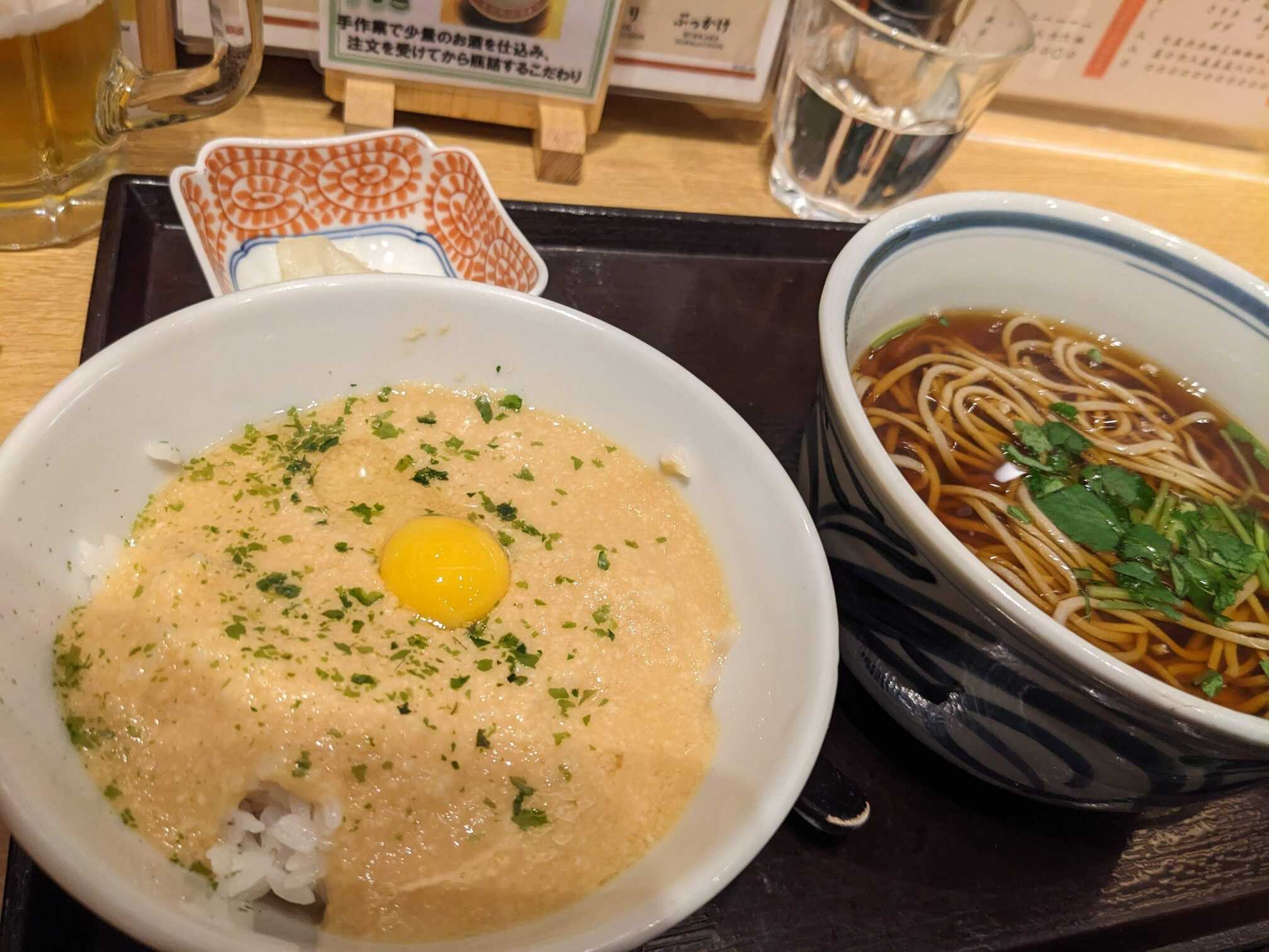 Tororo tamago gohan